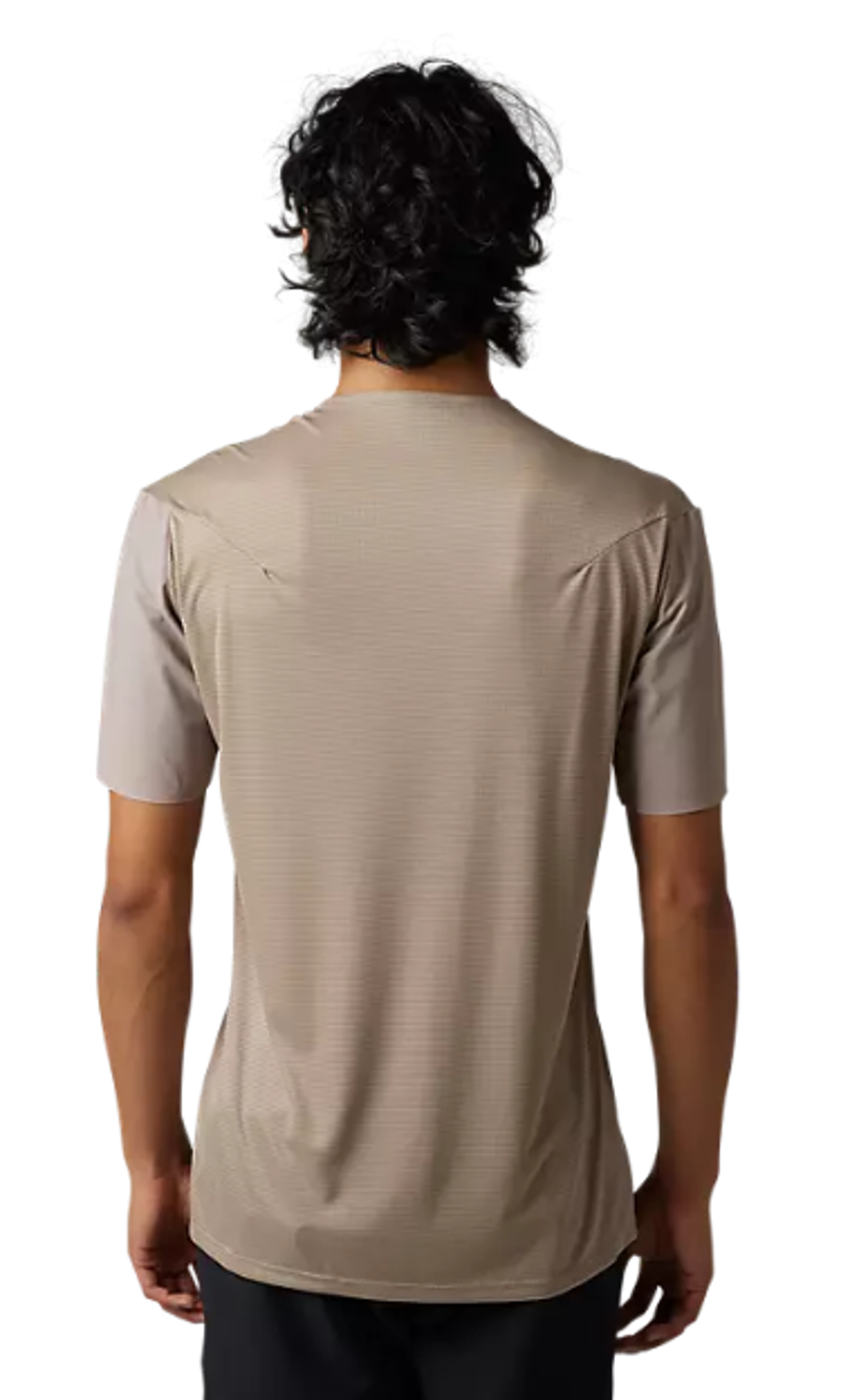 Fox Racing Flexair Pro Short Sleeve Jersey in Mocha Brown-2